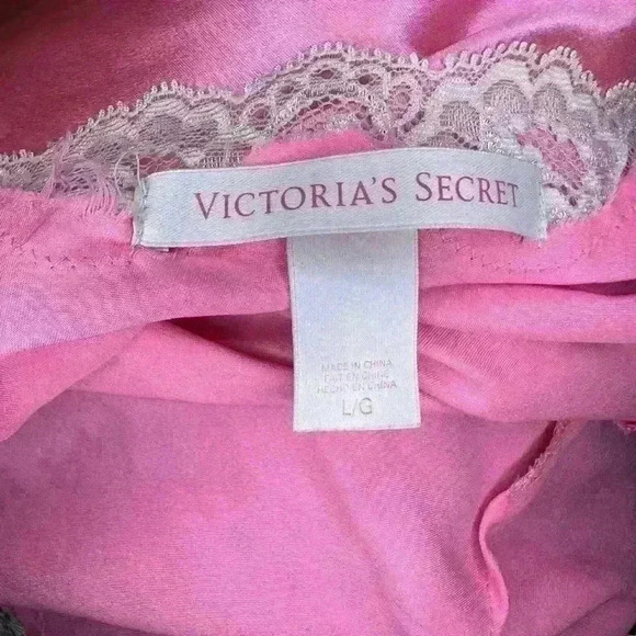 Y2k 2012 Shimmery Pink Victoria’s Secret Slip Size Large - Picture 8 of 9